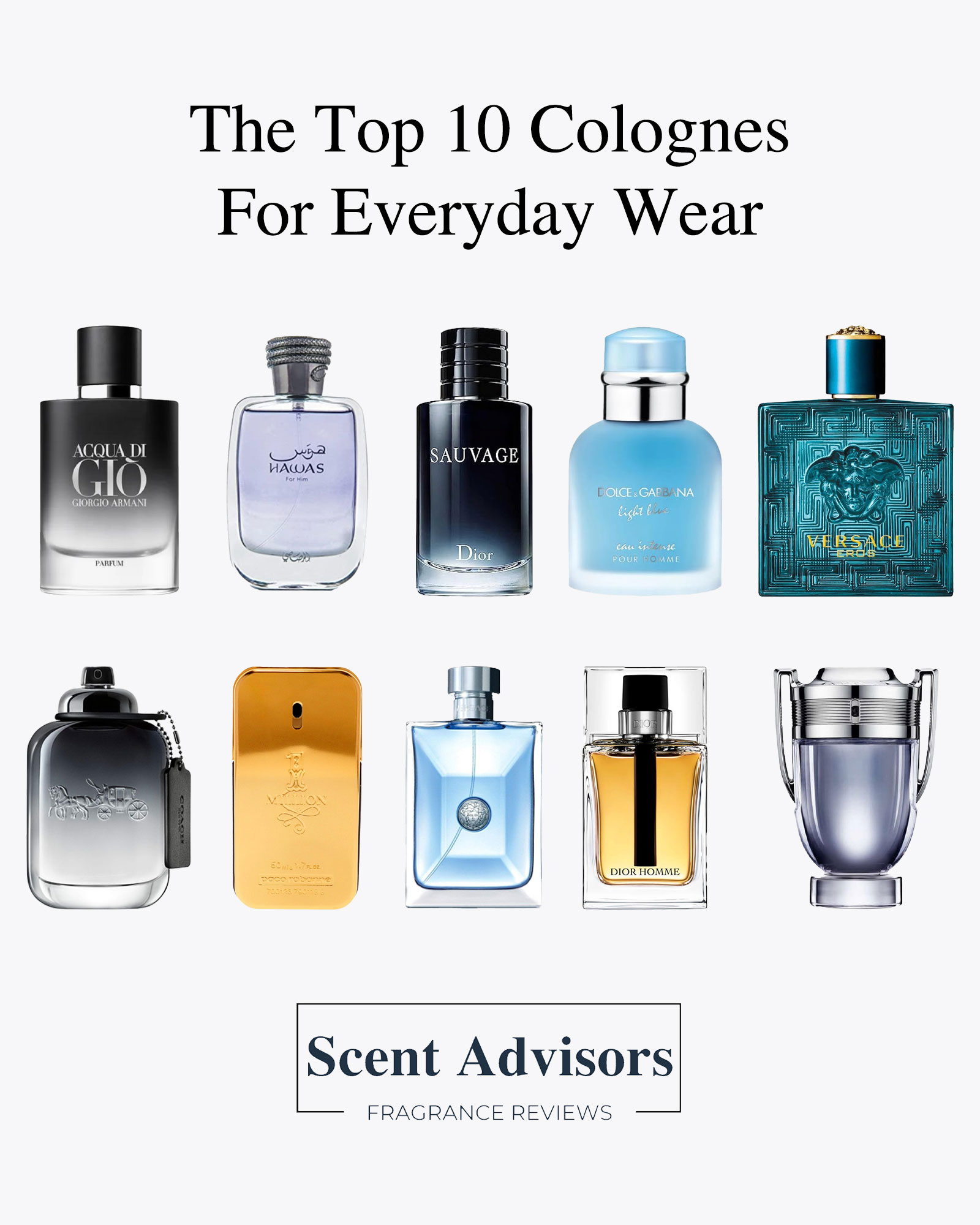 Best Everyday Cologne for Men (2024) | Scent Advisors