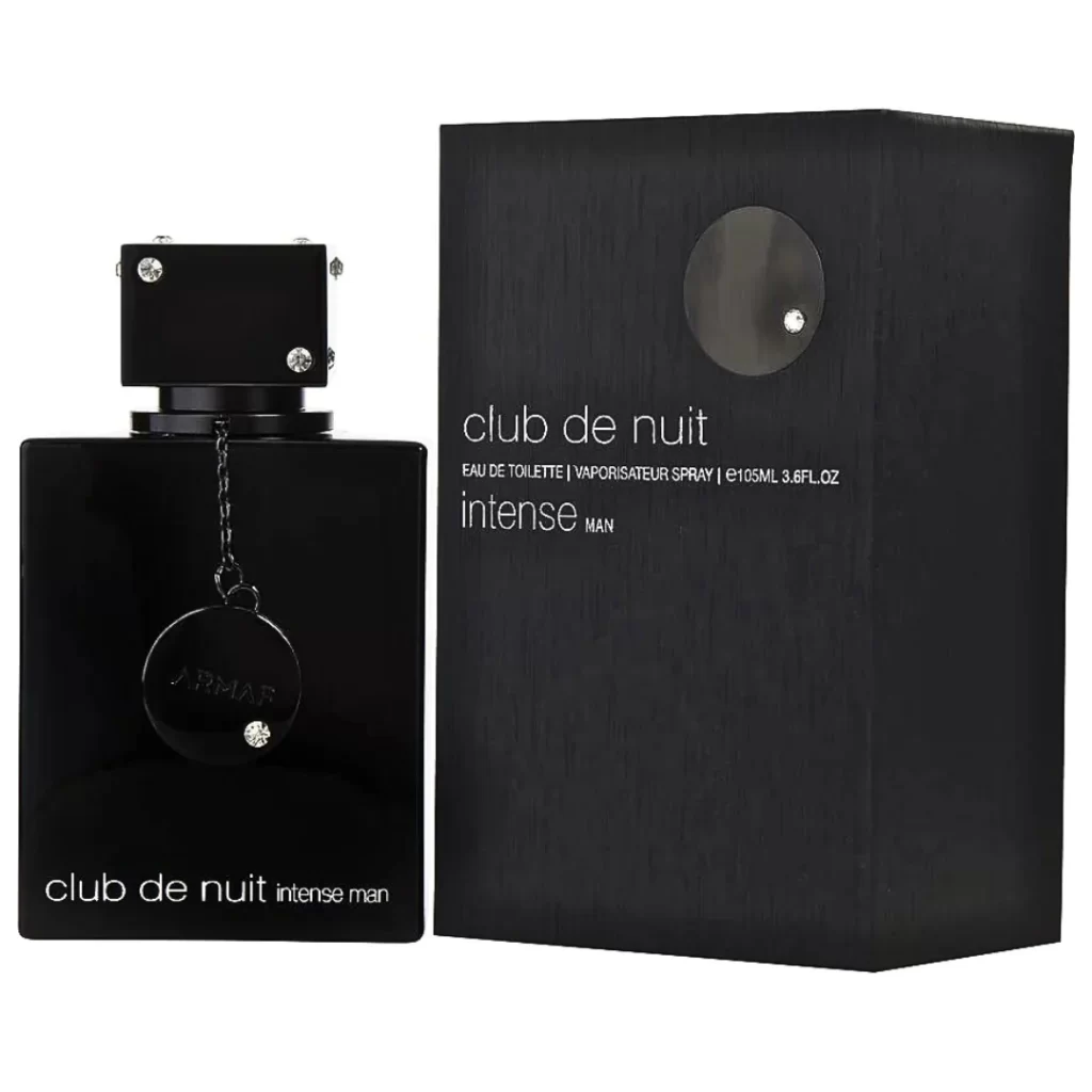 club de nuit intense man packaging